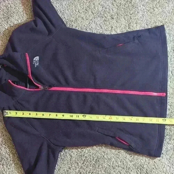 The North Face dark purple Jacket with Pink Accents - Picture 5 of 6